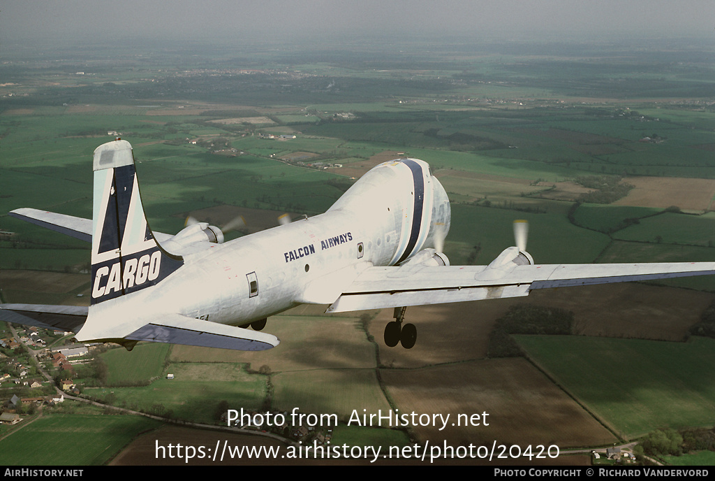 Aircraft Photo of N80FA | Aviation Traders ATL-98 Carvair | Falcon Airways | AirHistory.net #20420