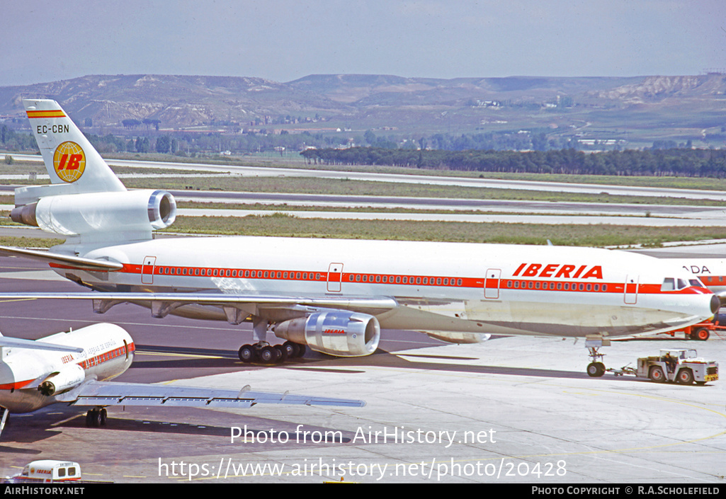 Aircraft Photo of EC-CBN | McDonnell Douglas DC-10-30 | Iberia | AirHistory.net #20428