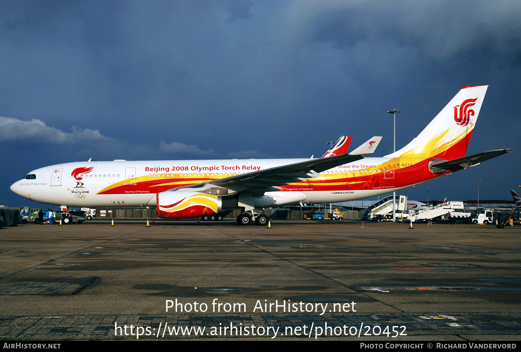 Aircraft Photo of B-6075 | Airbus A330-243 | Air China | AirHistory.net #20452