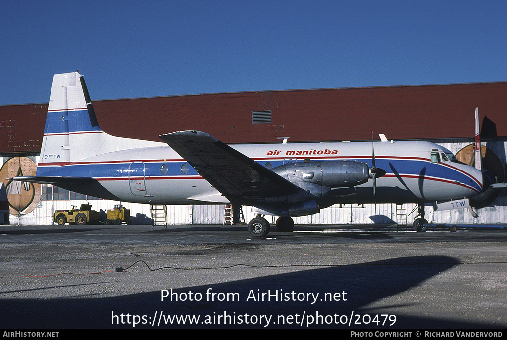 Aircraft Photo of C-FTTW | Hawker Siddeley HS-748 Srs2A/264 | Air Manitoba | AirHistory.net #20479