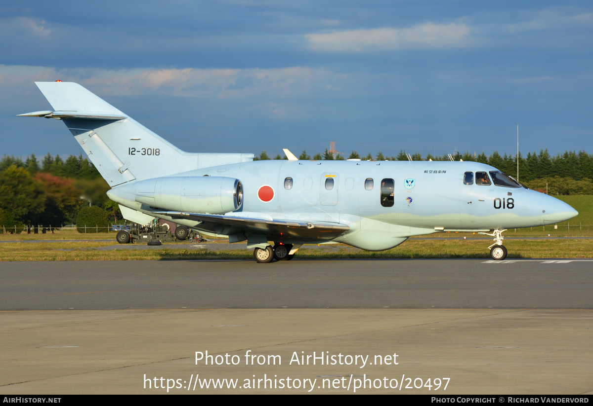 Aircraft Photo of 12-3018 | Raytheon U-125A (800SM) | Japan - Air Force | AirHistory.net #20497