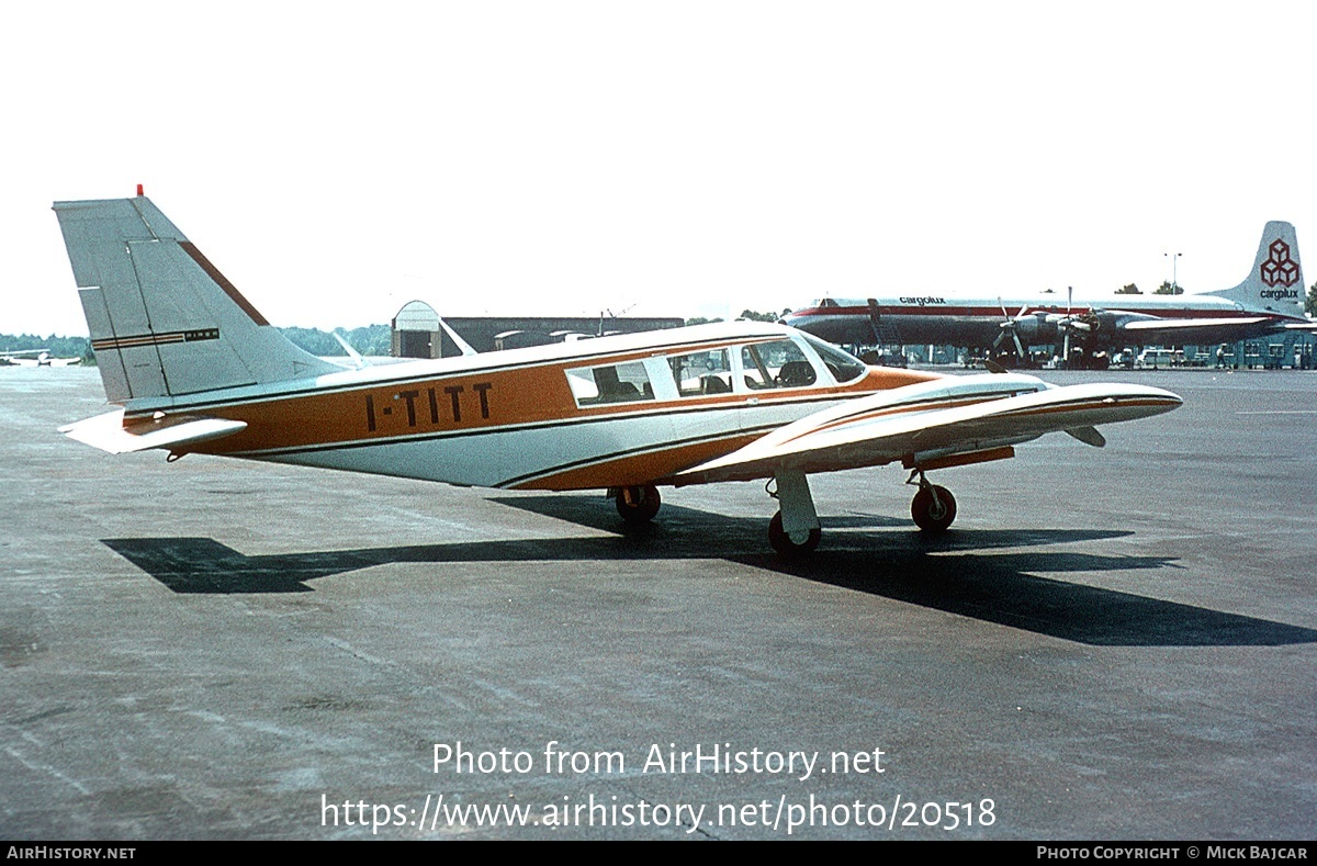 Aircraft Photo of I-TITT | Piper PA-34-200 Seneca | AirHistory.net #20518