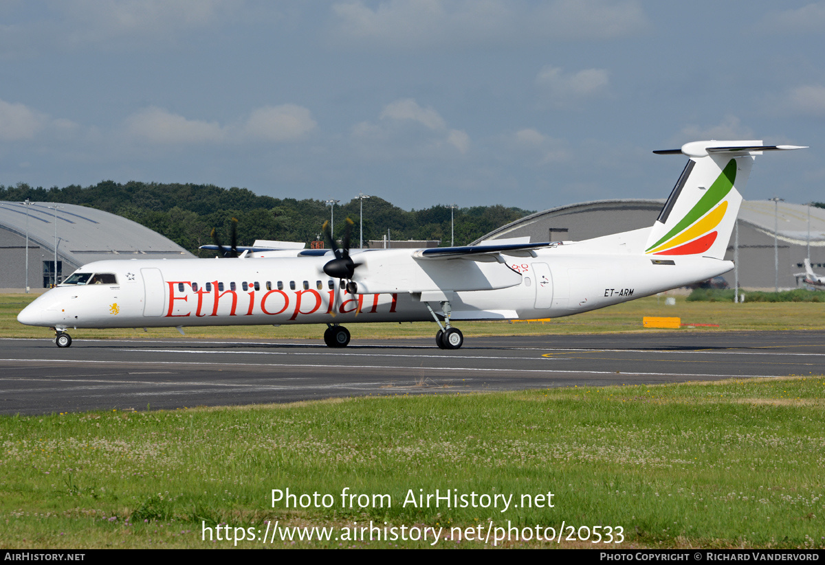 Aircraft Photo of ET-ARM | Bombardier DHC-8-402 Dash 8 | Ethiopian Airlines | AirHistory.net #20533