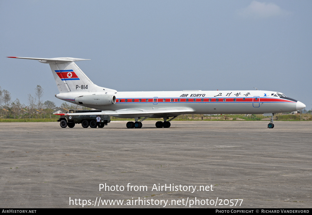 Aircraft Photo of P-814 | Tupolev Tu-134B-3 | Air Koryo | AirHistory.net #20577