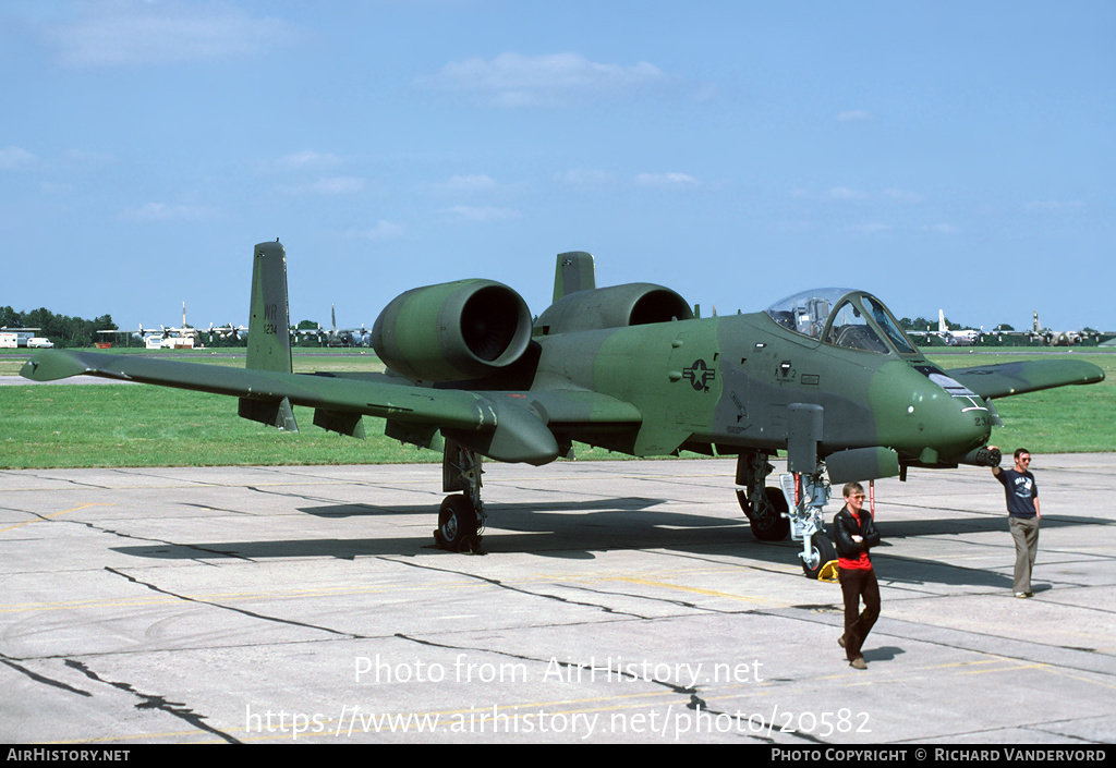 Aircraft Photo of 77-0234 / AF77-234 | Fairchild A-10A Thunderbolt II | USA - Air Force | AirHistory.net #20582