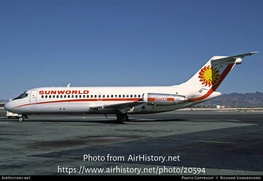 Aircraft Photo of N1302T | Douglas DC-9-14 | Sunworld International Airways | AirHistory.net #20594