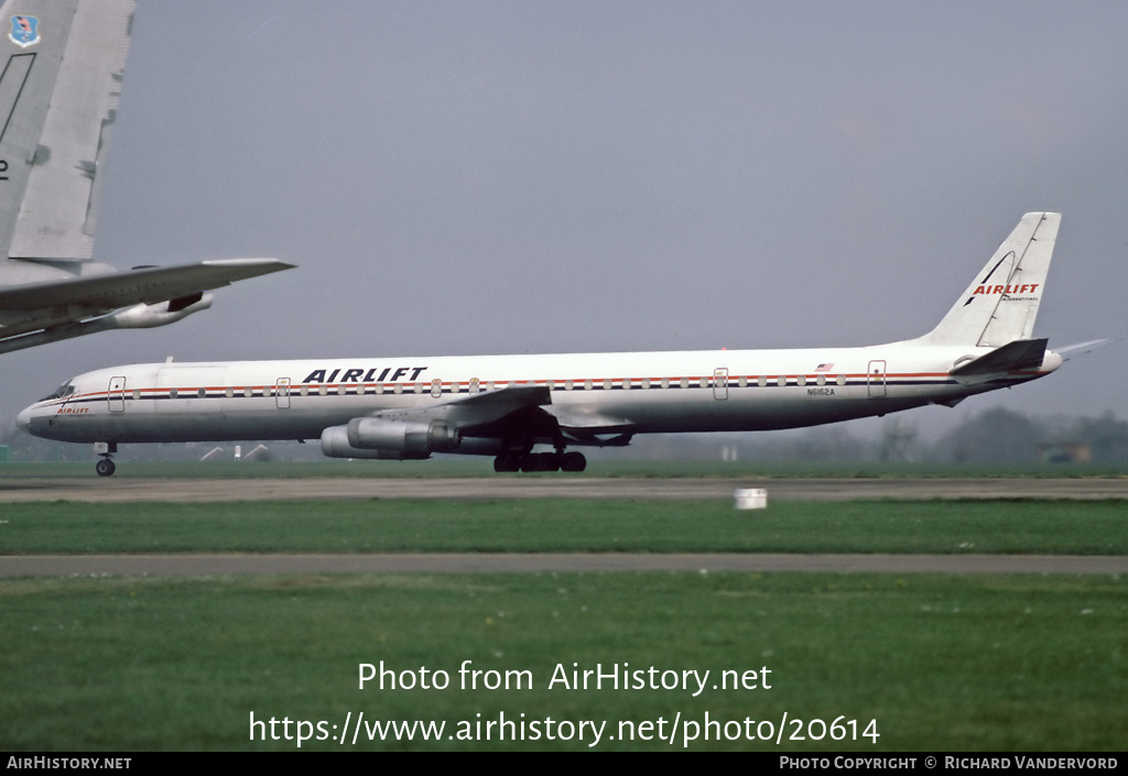 Aircraft Photo of N6162A | McDonnell Douglas DC-8-63CF | Airlift International | AirHistory.net #20614