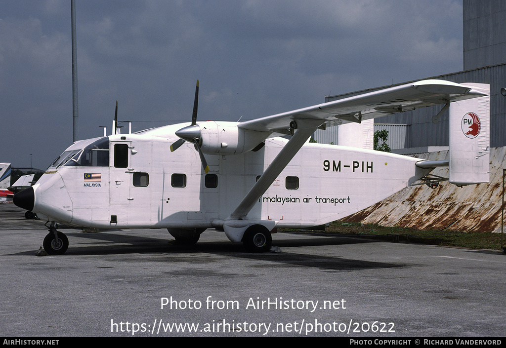 Aircraft Photo of 9M-PIH | Short SC.7 Skyvan 3M-400 | Pan Malaysian Air Transport | AirHistory.net #20622