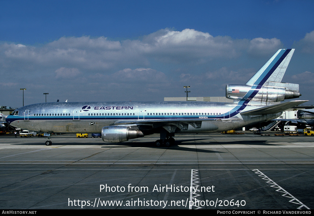 Aircraft Photo of N391EA | McDonnell Douglas DC-10-30 | Eastern Air Lines | AirHistory.net #20640