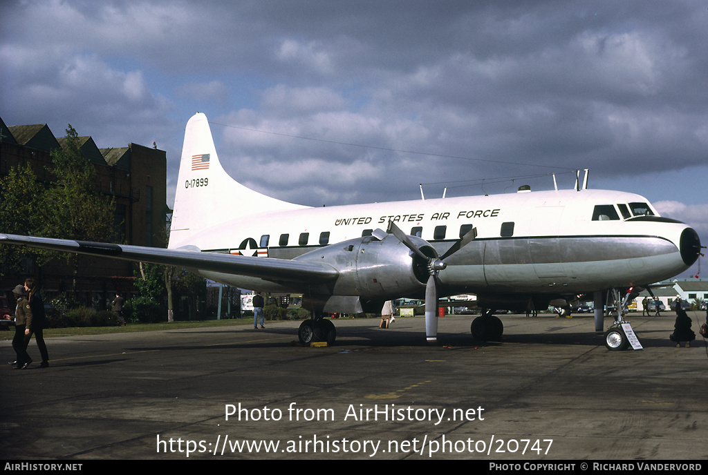 Aircraft Photo of 51-7899 / 0-17899 | Convair VT-29B | USA - Air Force | AirHistory.net #20747