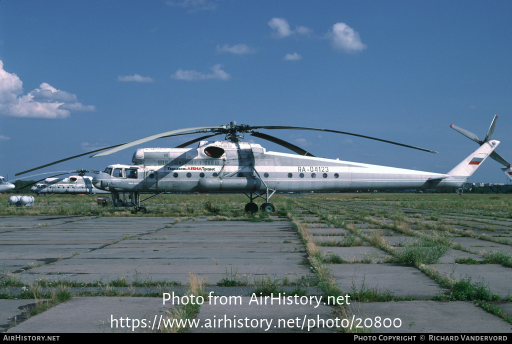 Aircraft Photo of RA-04123 | Mil Mi-10K | Tyumen Avia Trans | AirHistory.net #20800