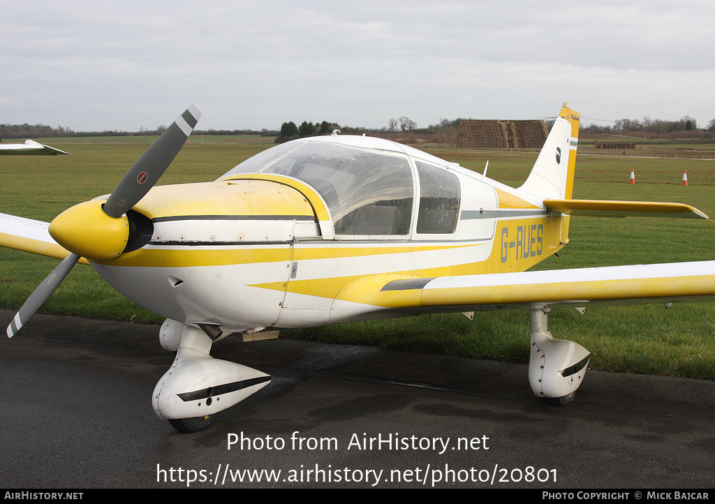 Aircraft Photo of G-RUES | Robin HR-100-210 Safari II | AirHistory.net #20801