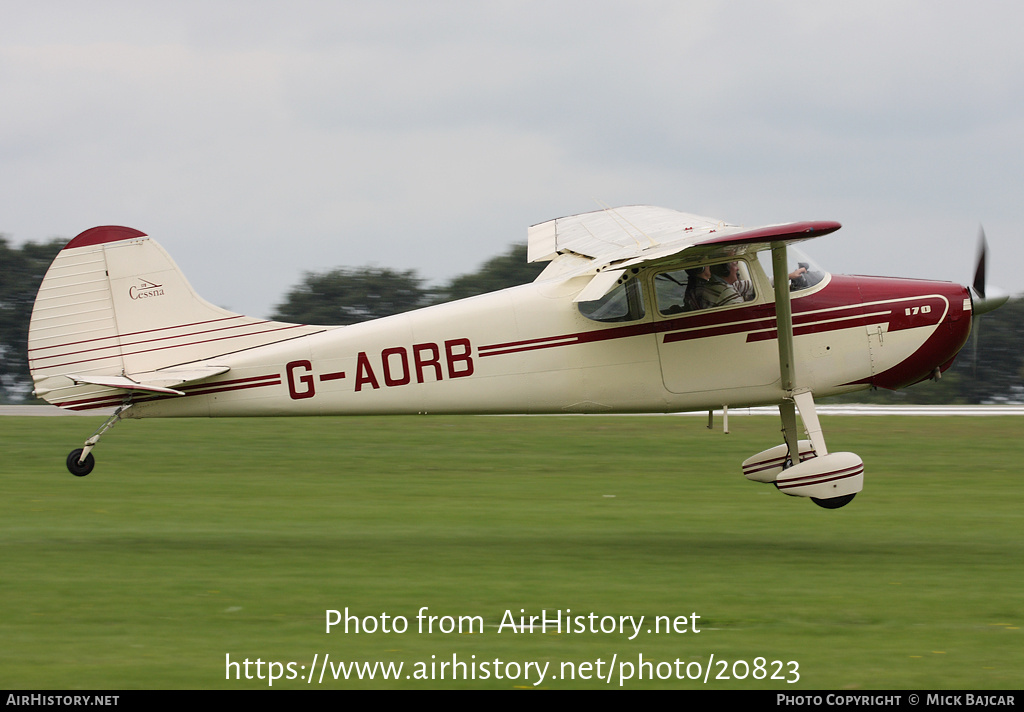 Aircraft Photo of G-AORB | Cessna 170B | AirHistory.net #20823