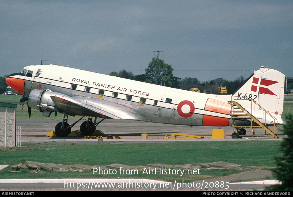 Aircraft Photo of K-682 | Douglas C-47A Skytrain | Denmark - Air Force | AirHistory.net #20885