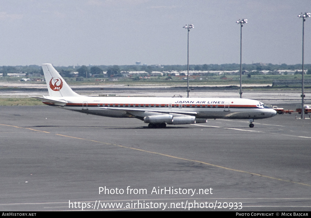 Aircraft Photo of JA8037 | McDonnell Douglas DC-8-62 | Japan Air Lines - JAL | AirHistory.net #20933