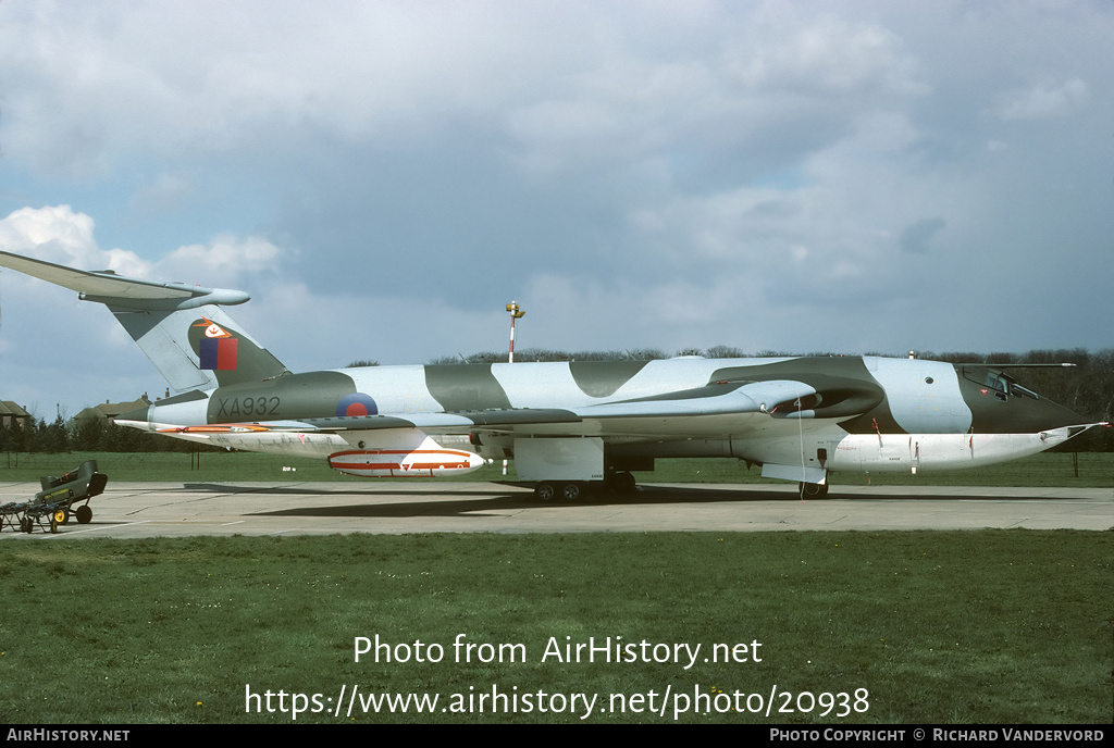 Aircraft Photo of XA932 | Handley Page HP-80 Victor K1 | UK - Air Force | AirHistory.net #20938