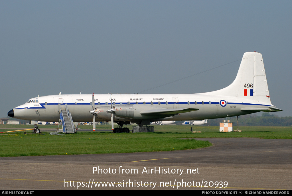 Aircraft Photo of XM496 | Bristol 175 Britannia C.1 (253) | UK - Air Force | AirHistory.net #20939