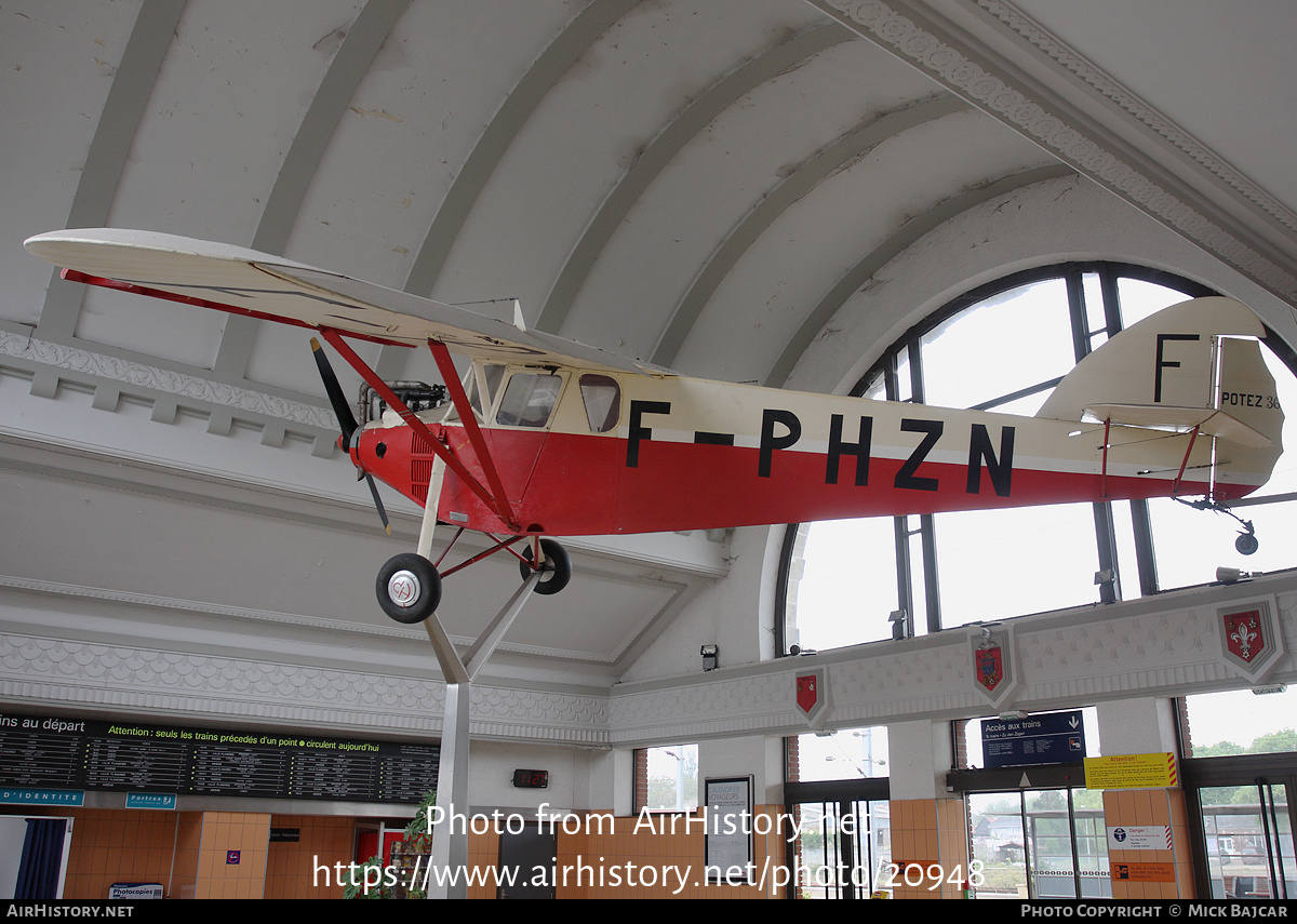 Aircraft Photo of F-PHZN | Potez 36/14 | AirHistory.net #20948