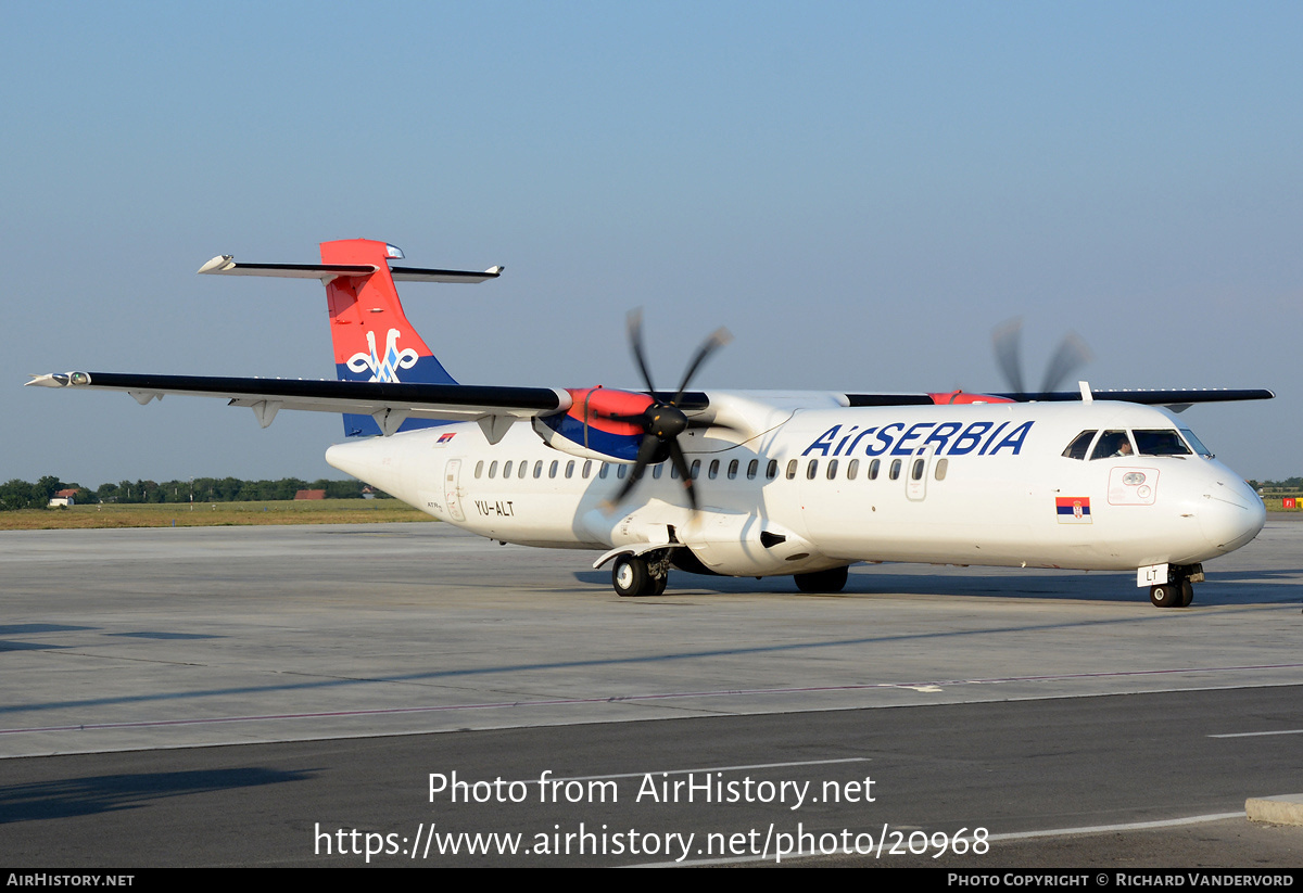 Aircraft Photo of YU-ALT | ATR ATR-72-500 (ATR-72-212A) | Air Serbia | AirHistory.net #20968