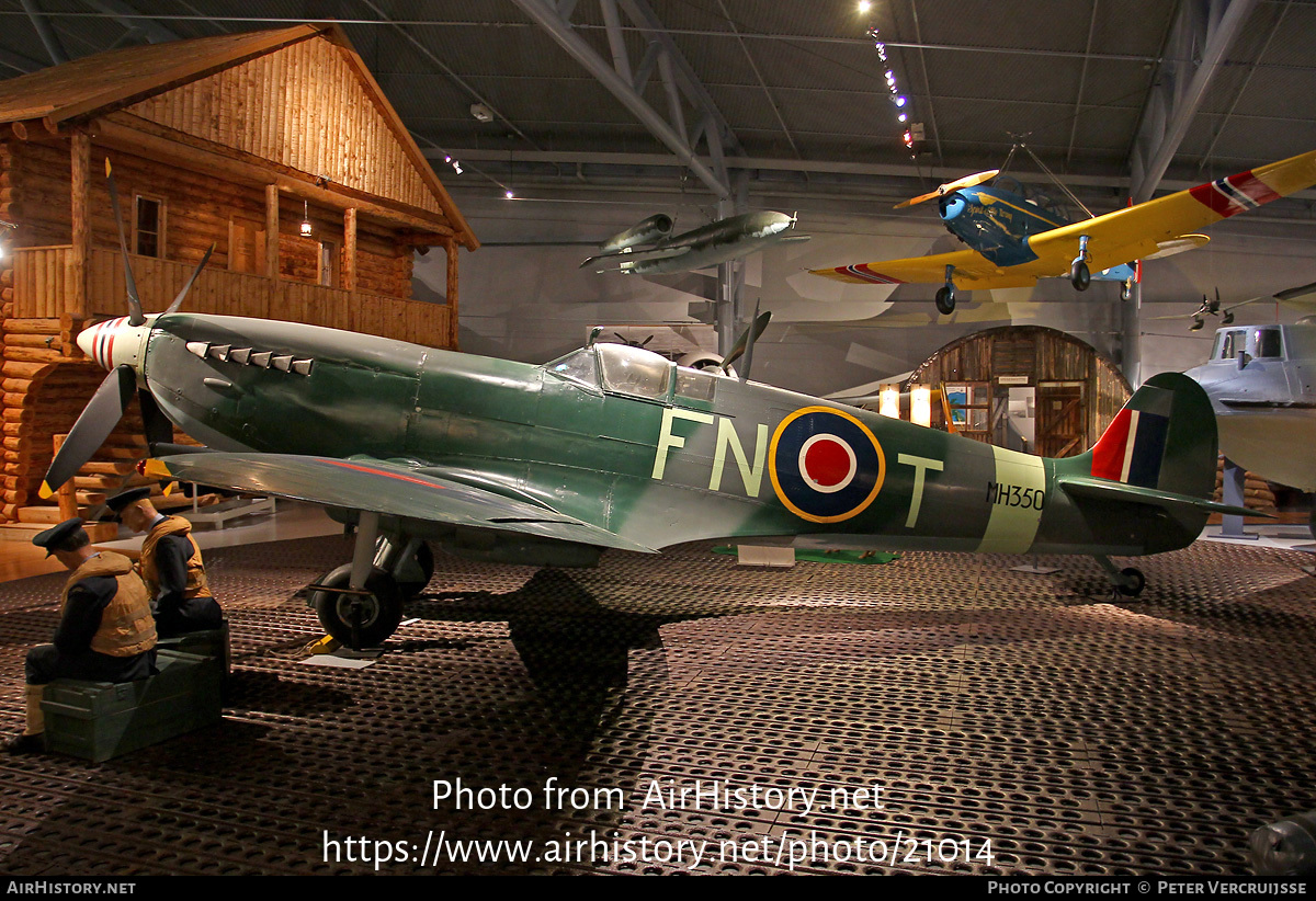 Aircraft Photo of MH350 | Supermarine 361 Spitfire LF9E | UK - Air Force | AirHistory.net #21014