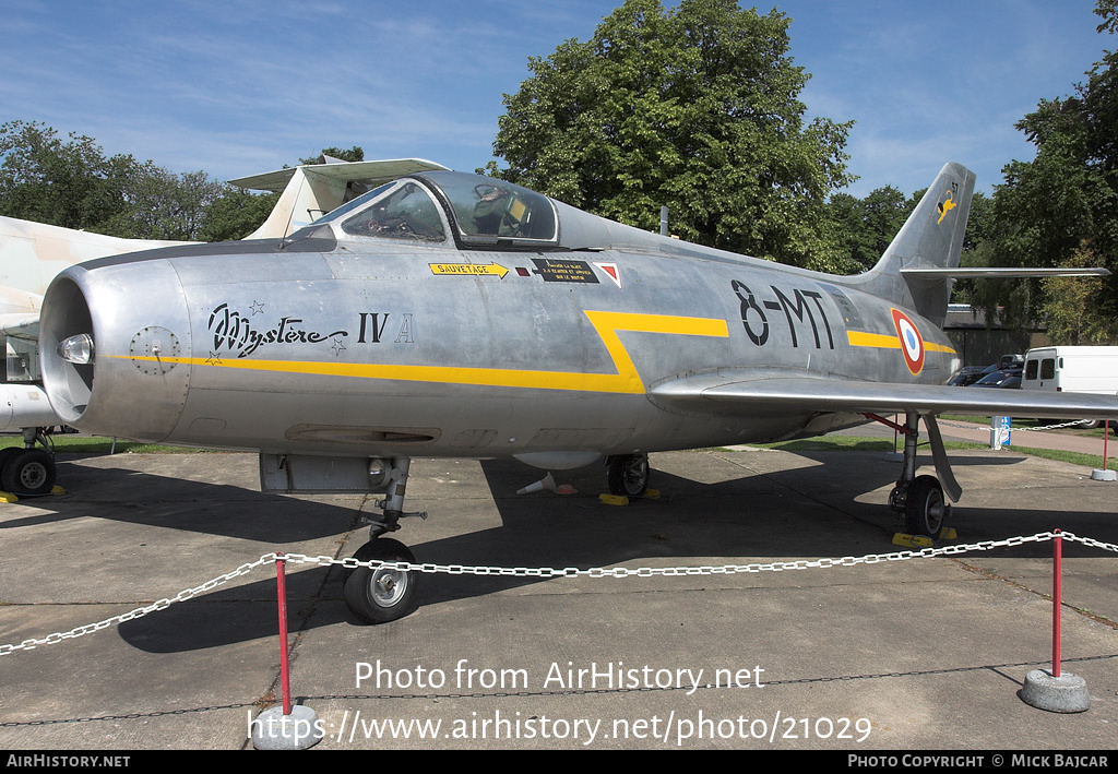 Aircraft Photo of 57 | Dassault MD-454 Mystere IV A | France - Air Force | AirHistory.net #21029