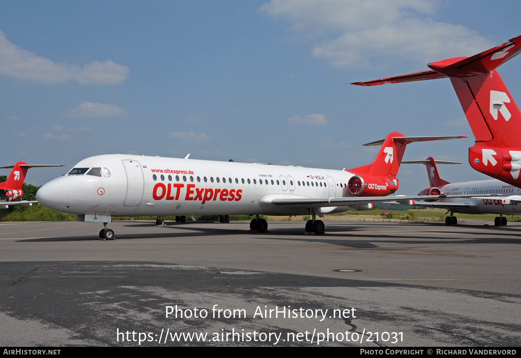 Aircraft Photo of D-AOLH | Fokker 100 (F28-0100) | OLT Express - Ostfriesische Lufttransport | AirHistory.net #21031