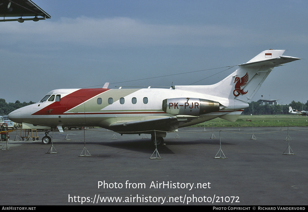 Aircraft Photo of PK-PJR | Hawker Siddeley HS-125-3B/RA | Pelita Air Service | AirHistory.net #21072