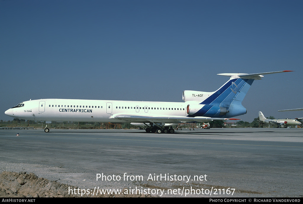 Aircraft Photo of TL-ACF | Tupolev Tu-154M | Centrafrican | AirHistory.net #21167