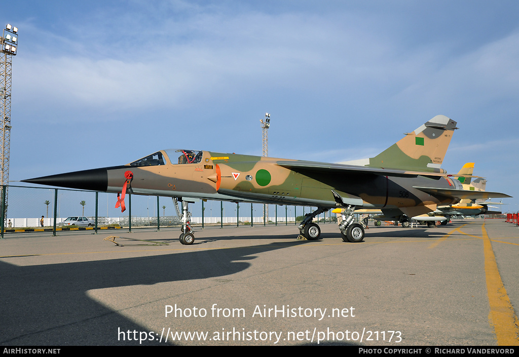 Aircraft Photo of 508 | Dassault Mirage F1ED | Libya - Air Force | AirHistory.net #21173