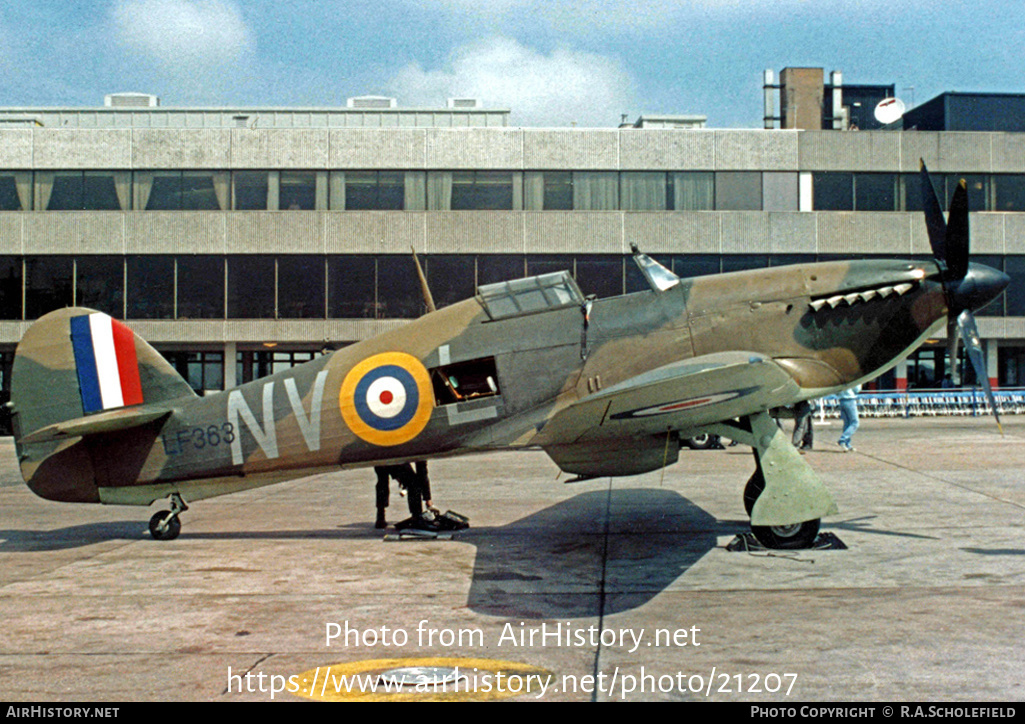 Aircraft Photo of LF363 | Hawker Hurricane Mk2C | UK - Air Force | AirHistory.net #21207