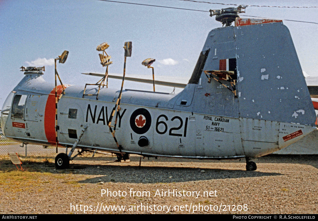 Aircraft Photo of 51-16621 | Piasecki HUP-3 Retriever | Canada - Navy | AirHistory.net #21208