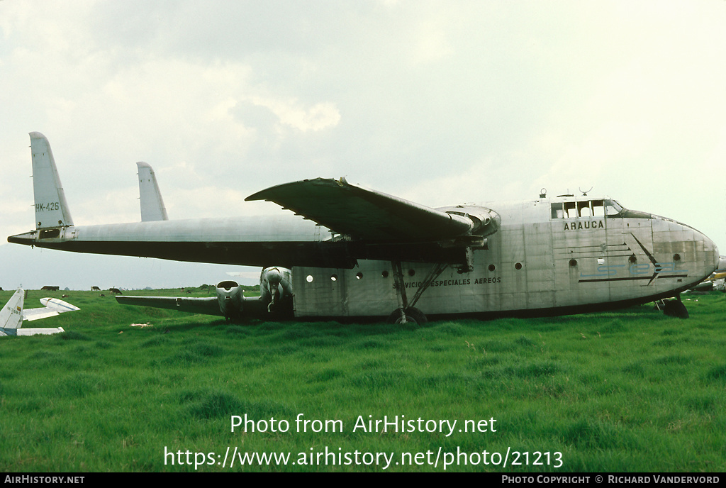 Aircraft Photo of HK-426 | Fairchild C-82A Packet | Servicios Especiales Aéreos - SEA | AirHistory.net #21213