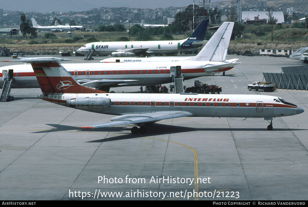 Aircraft Photo of DDR-SCT | Tupolev Tu-134A | Interflug | AirHistory.net #21223