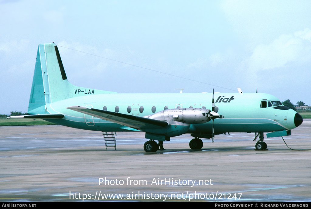 Aircraft Photo of VP-LAA | Hawker Siddeley HS-748 Srs2/217 | LIAT - Leeward Islands Air Transport | AirHistory.net #21247