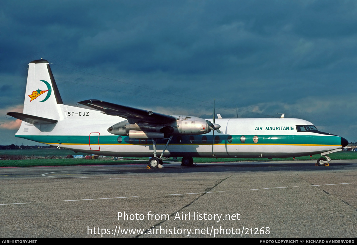 Aircraft Photo of 5T-CJZ | Fairchild Hiller FH-227B(LCD) | Air Mauritanie | AirHistory.net #21268