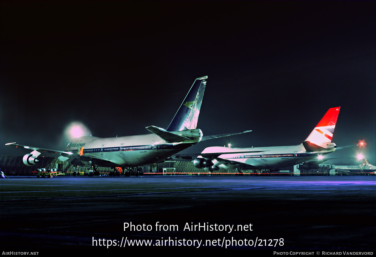 Aircraft Photo of G-AWNC | Boeing 747-136 | British Airways | AirHistory.net #21278