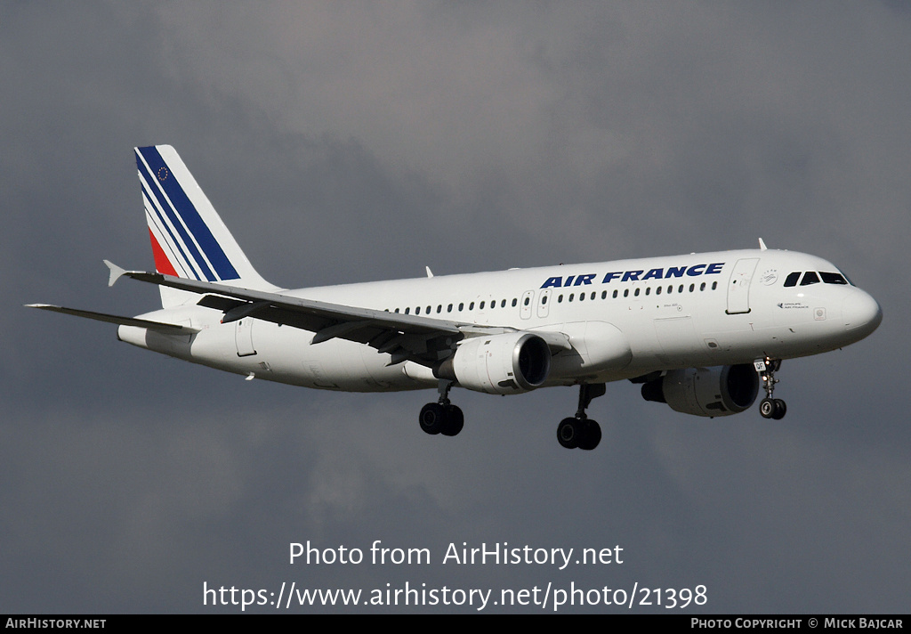 Aircraft Photo of F-GHQF | Airbus A320-211 | Air France | AirHistory.net #21398