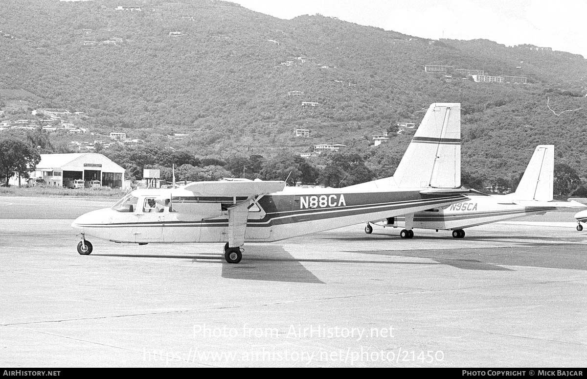 Aircraft Photo of N88CA | Britten-Norman BN-2A-9 Islander | AirHistory.net #21450