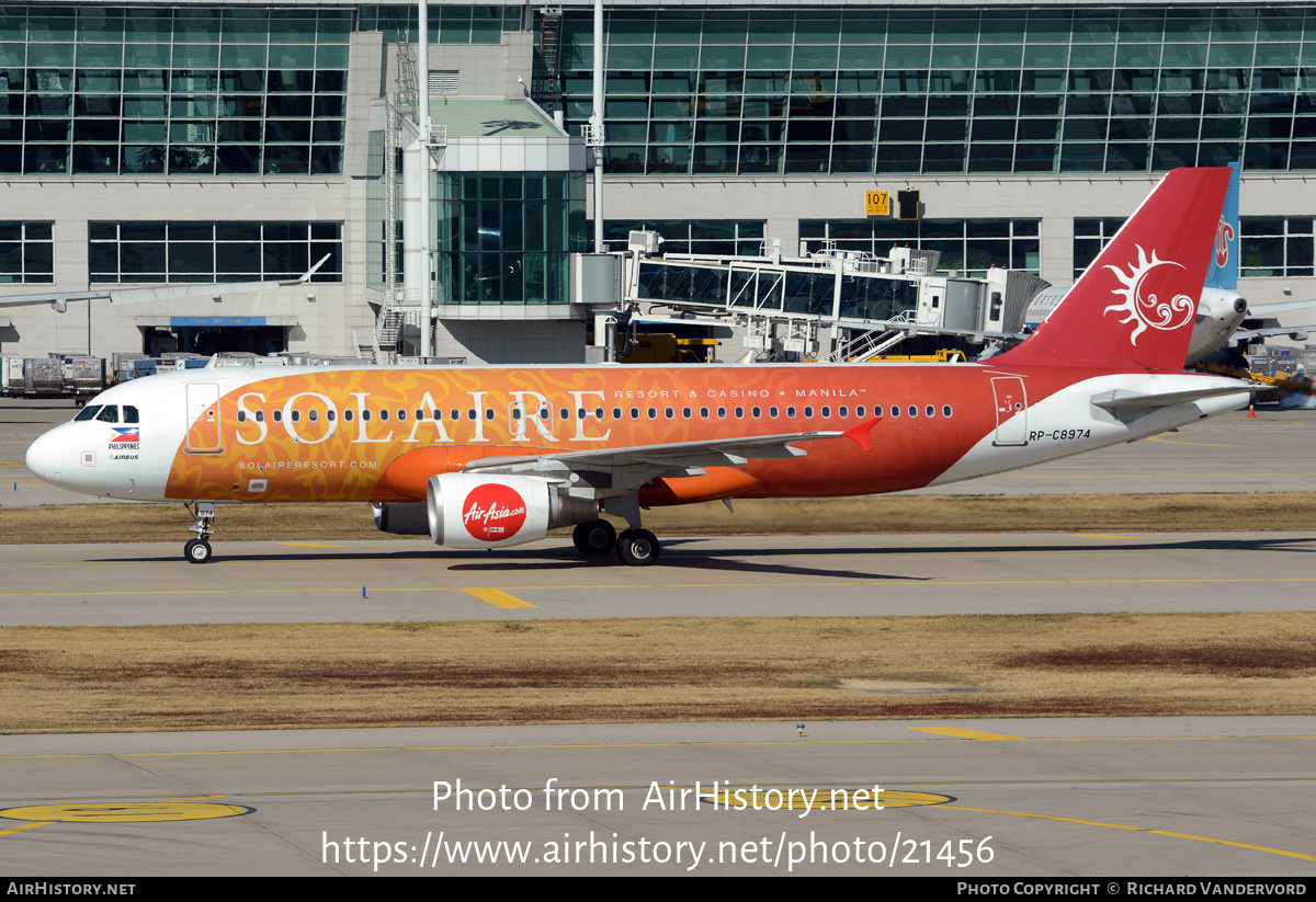 Aircraft Photo of RP-C8974 | Airbus A320-216 | AirAsia | AirHistory.net #21456