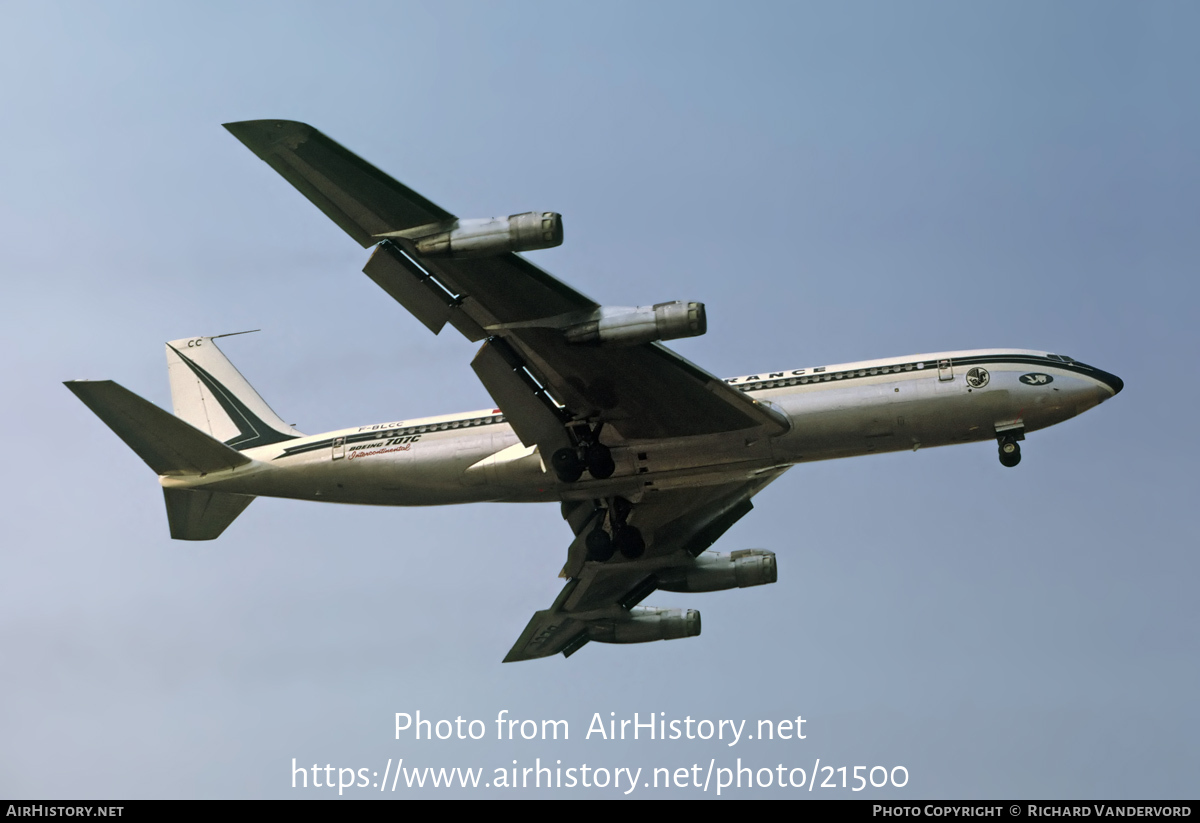 Aircraft Photo of F-BLCC | Boeing 707-328C | Air France | AirHistory.net #21500