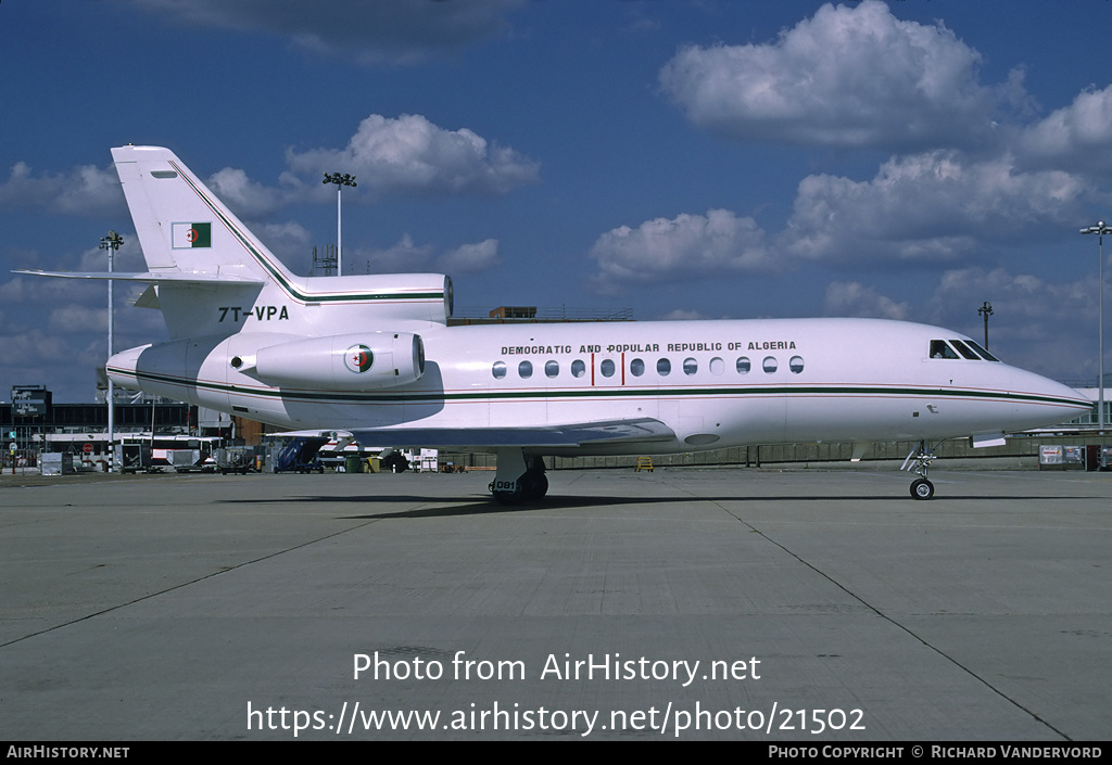 Aircraft Photo of 7T-VPA | Dassault Falcon 900 | Democratic and Popular Republic of Algeria | AirHistory.net #21502