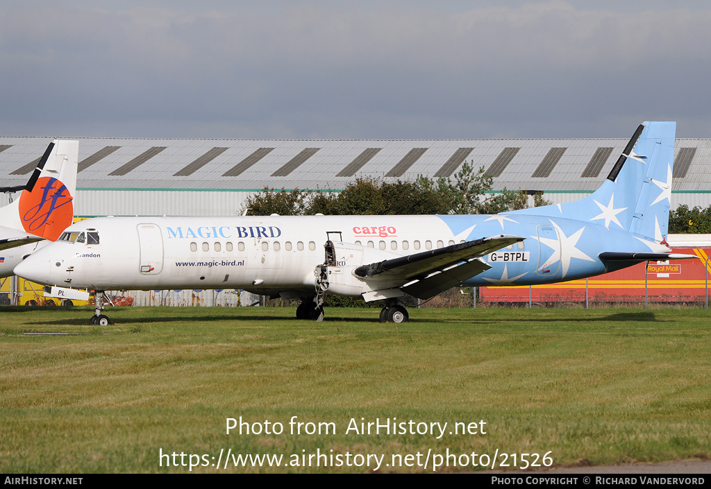 Aircraft Photo of G-BTPL | British Aerospace ATP | Magic Bird Cargo | AirHistory.net #21526