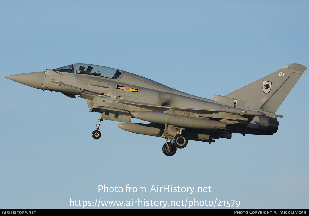 Aircraft Photo of ZJ815 | Eurofighter EF-2000 Typhoon T3 | UK - Air Force | AirHistory.net #21579