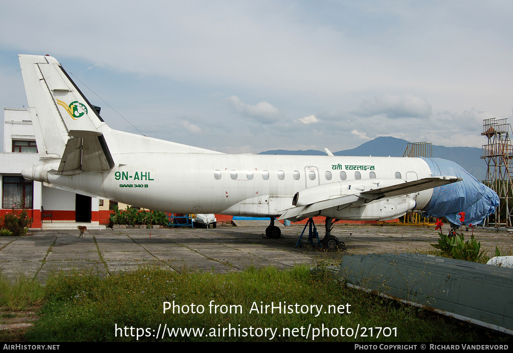 Aircraft Photo of 9N-AHL | Saab 340B | Yeti Airlines | AirHistory.net #21701