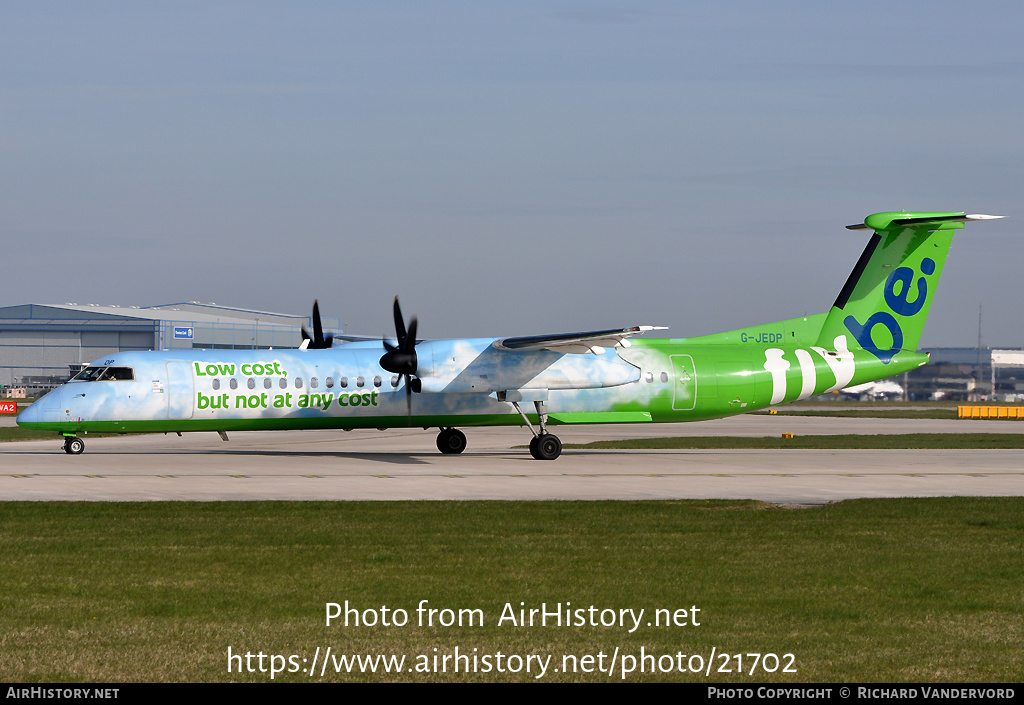 Aircraft Photo of G-JEDP | Bombardier DHC-8-402 Dash 8 | Flybe | AirHistory.net #21702