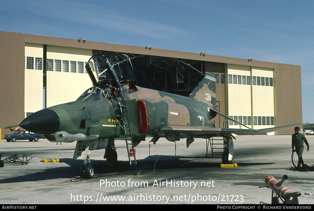 Aircraft Photo of 66-0384 / AF66-384 | McDonnell NRF-4C Phantom II | USA - Air Force | AirHistory.net #21723