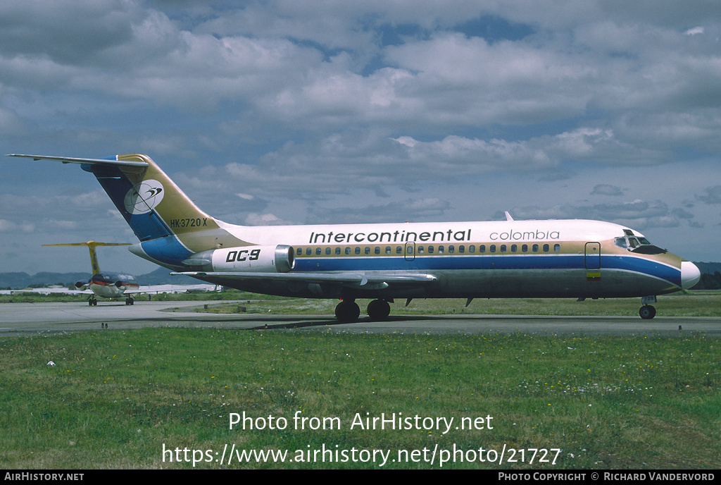 Aircraft Photo of HK-3720X | McDonnell Douglas DC-9-15 | Intercontinental de Aviación | AirHistory.net #21727