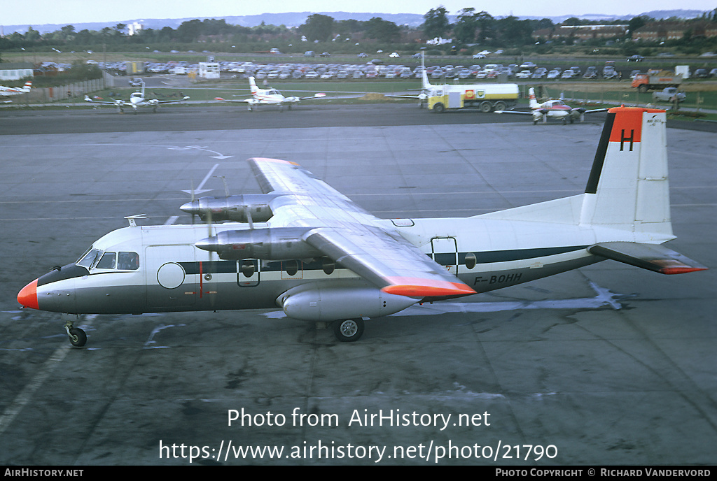 Aircraft Photo of F-BOHH | Nord 262A-35 | AirHistory.net #21790