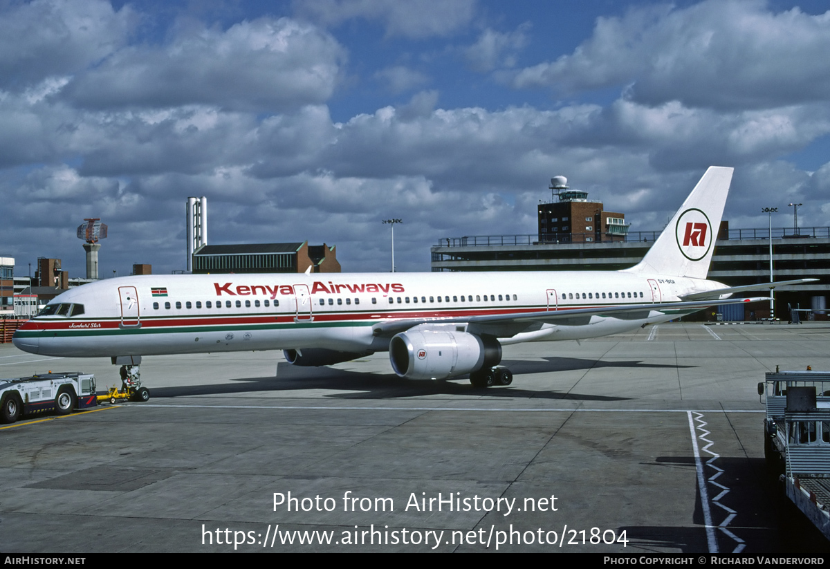 Aircraft Photo of 5Y-BGI | Boeing 757-23A | Kenya Airways | AirHistory.net #21804