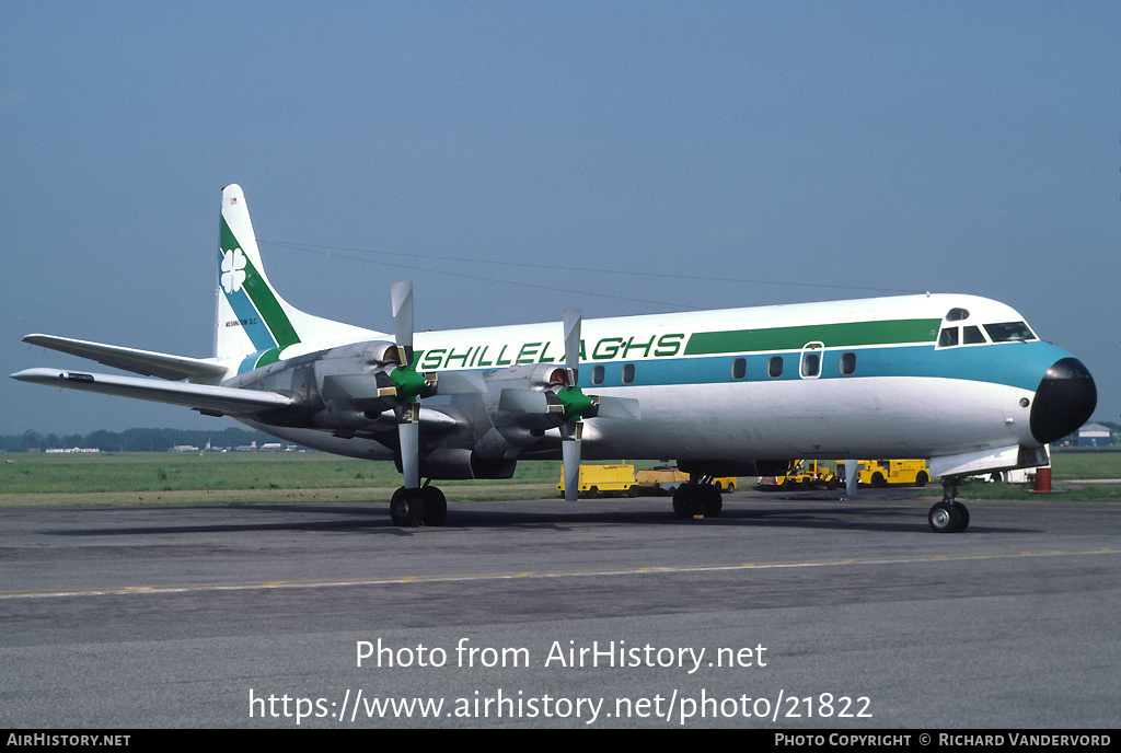 Aircraft Photo of N125US | Lockheed L-188C Electra | Shillelaghs | AirHistory.net #21822